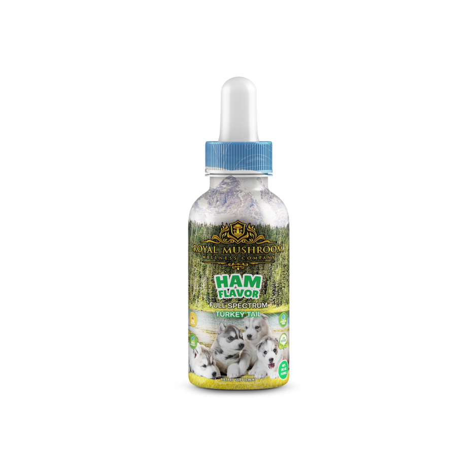 Dogs Tincture Ham Flavor - Turkey-Tail - Green Planet
