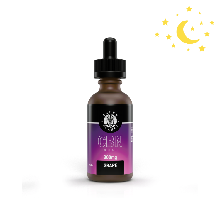 CBN Grape Flavored PM 30ml Tincture - Green Planet