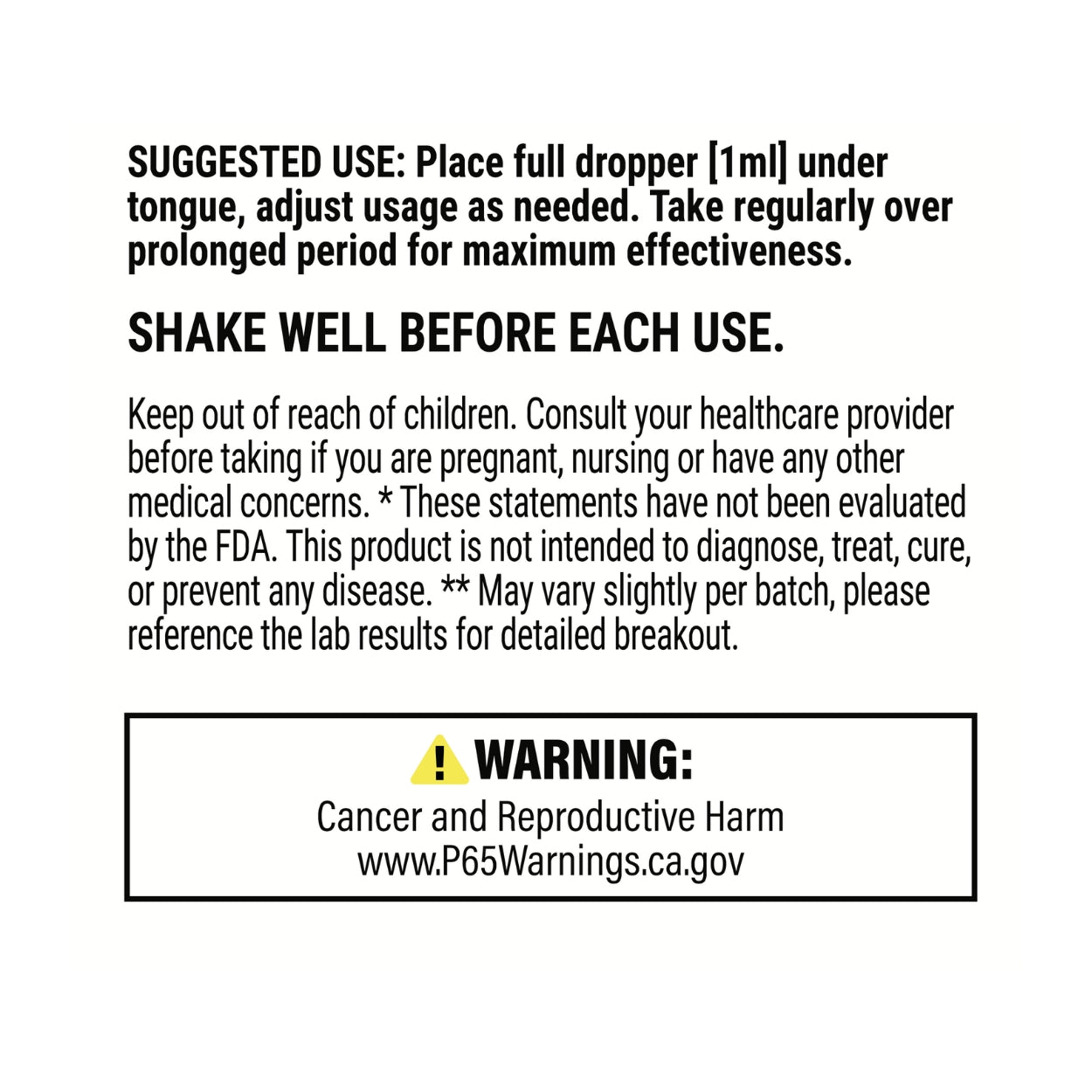 Full Spectrum Tinctures Chocolate Mint Flavor Label - Green Planet