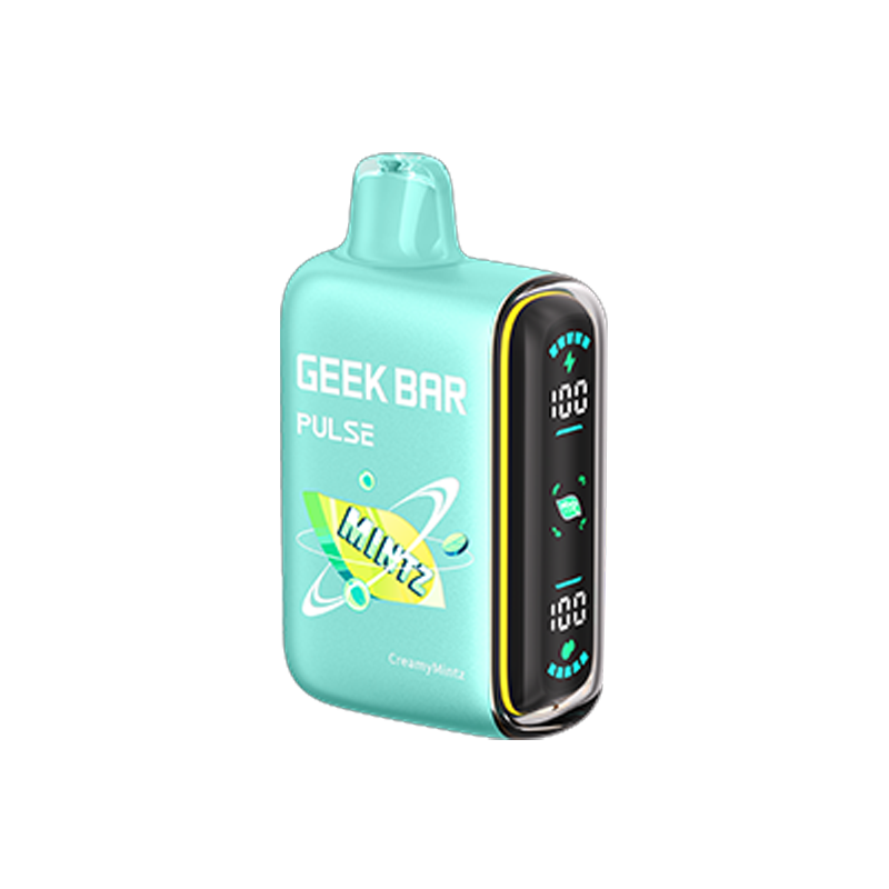 Geek Bar 15k Puffs - Creamy Mintz Green Planet Geek Bar 15k Puffs - Creamy Mintz Green Planet