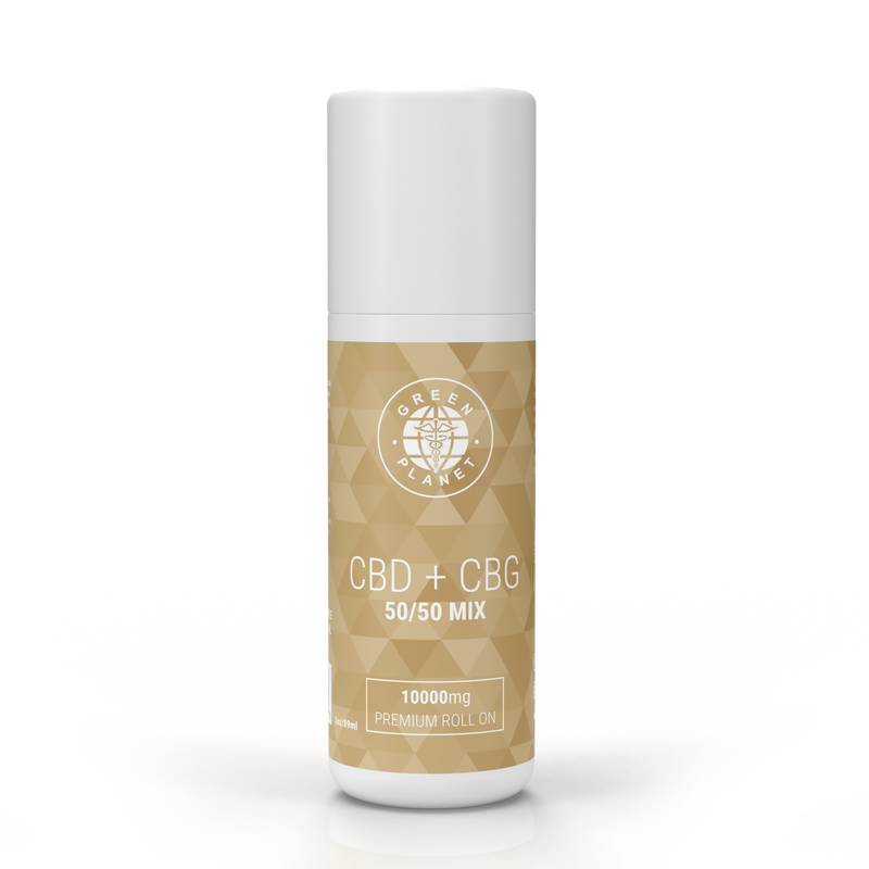 10000mg CBD CBG roll-on for pain — maximum strength cooling formula