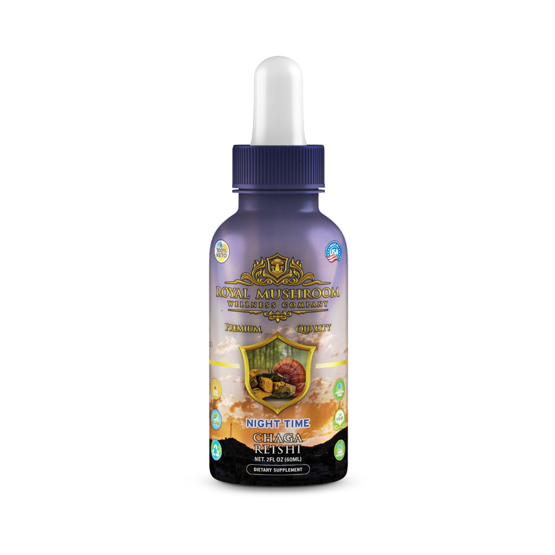 Night Time Tincture | Chaga & Reishi Extract - Green Planet