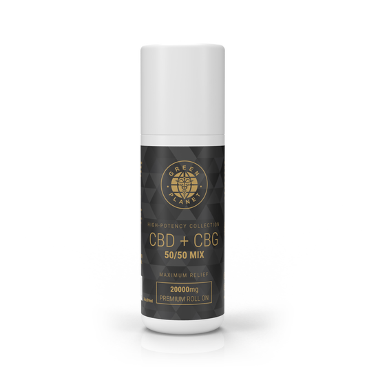 20000mg CBD CBG roll-on 3oz — strongest CBD roll-on available Green Planet US
