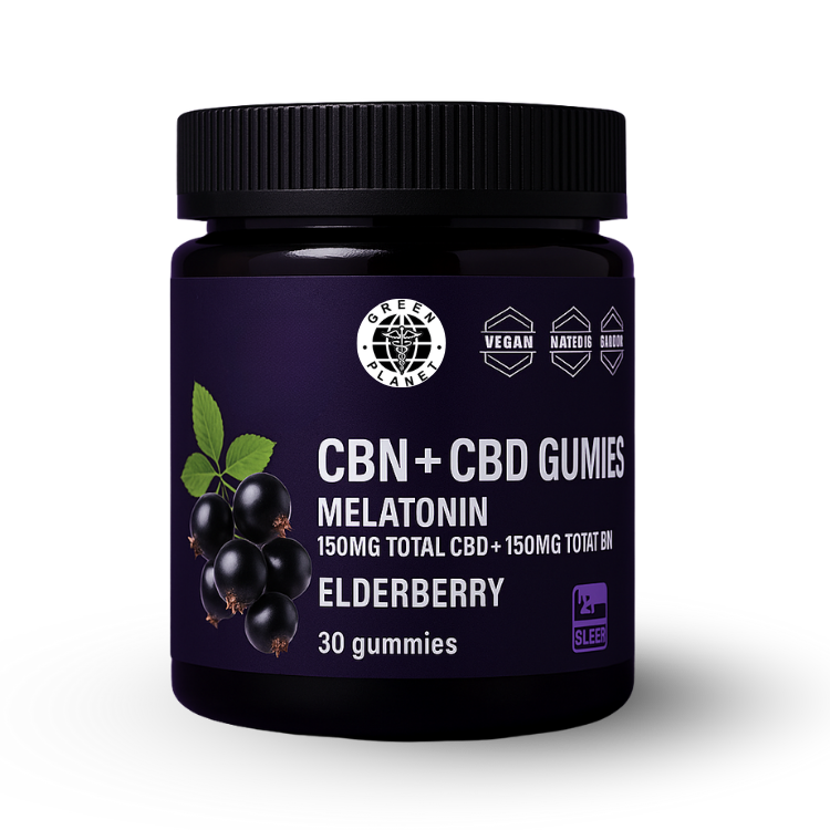 CBN + CBD Elderberry Gummies (300 mg)
