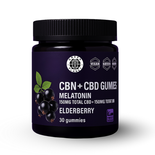 CBN + CBD Elderberry Gummies (300 mg)