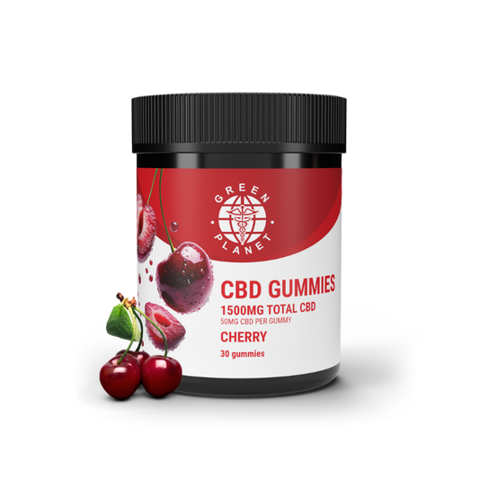 CBD Gummies 1500mg Cherry
