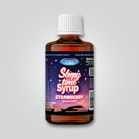 CBN Sleepy Time Syrup - Sugar Free Strawberry