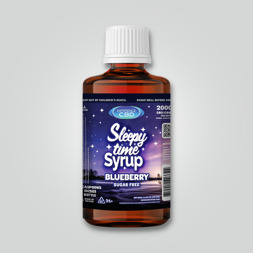 CBN Sleepy Time Syrup - Blueberry Sugar Free