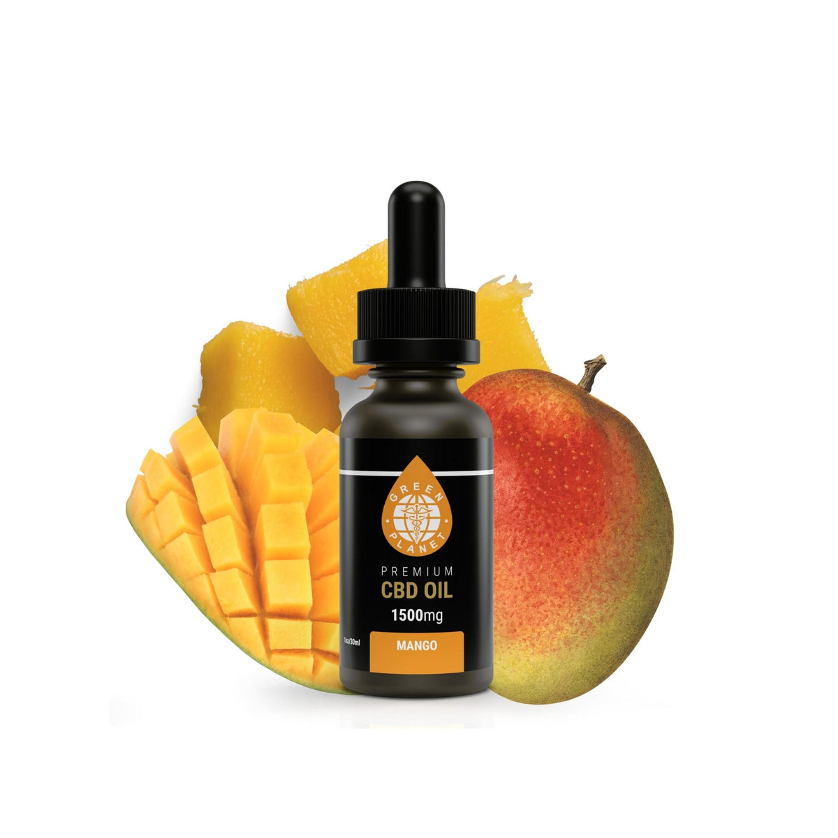 Full Spectrum Tincture 750/1500Mg Mango Flavor 30ml