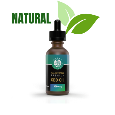 Full Spectrum CBD Tincture 3000mg – Natural Flavor | Green Planet