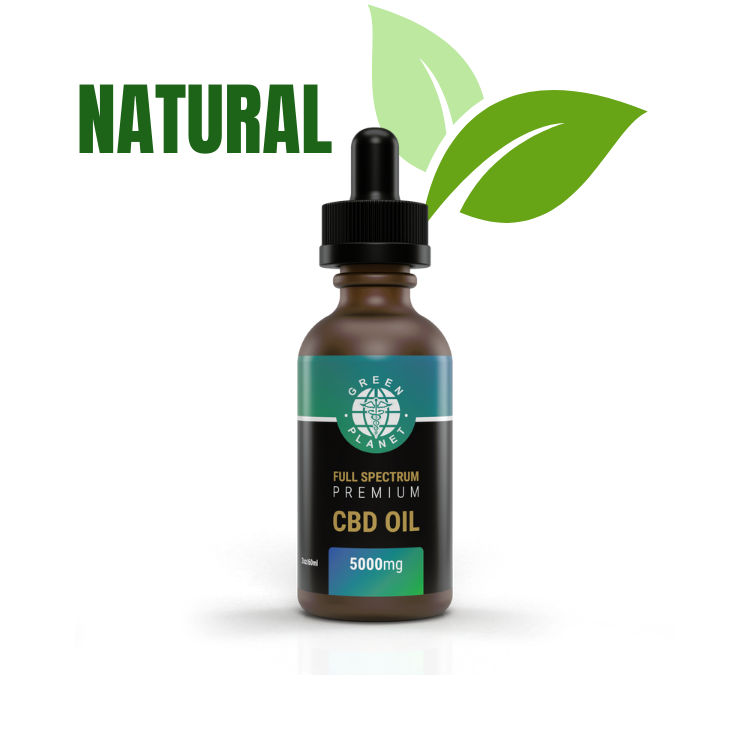 Full Spectrum Tincture 3000/5000Mg CBD Natural Flavor 60ml | CBD
