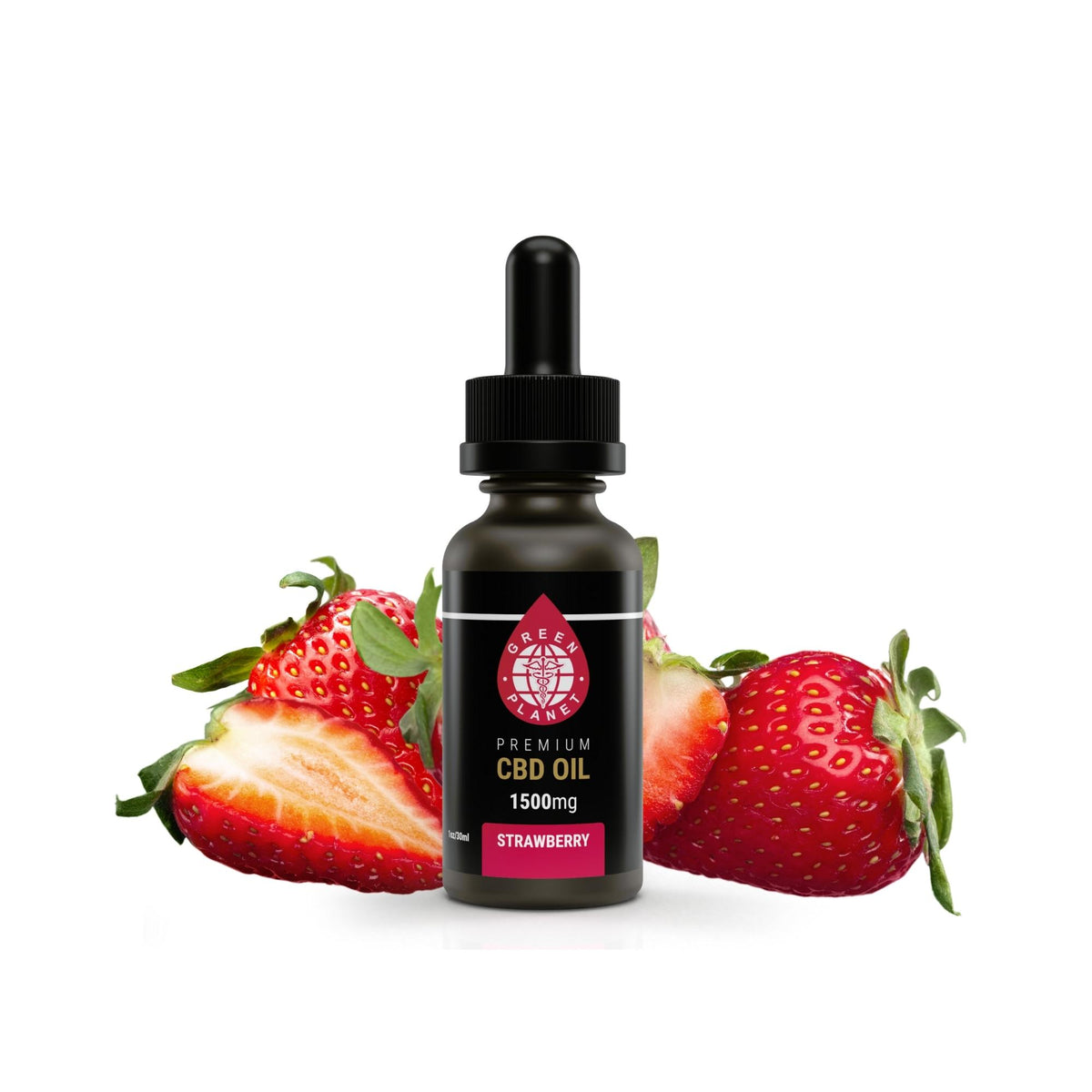 Full Spectrum Tincture 750/1500Mg Strawberry Flavor 30ml