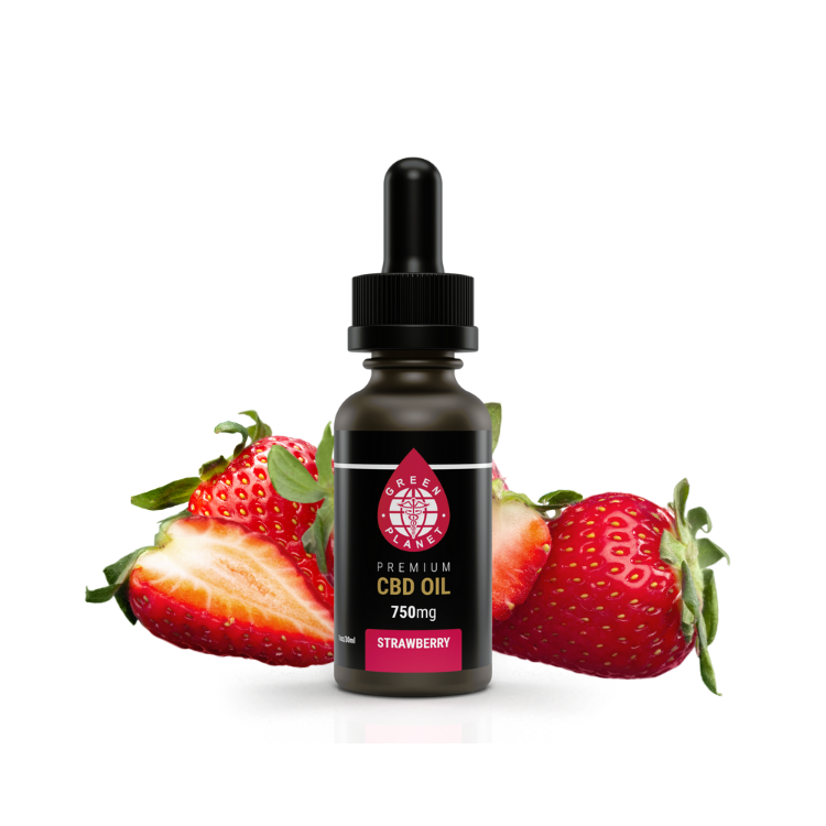 Full Spectrum Tincture 750Mg Strawberry Flavor