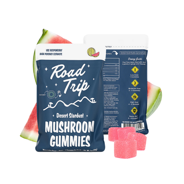 Road Trip - Desert Stardust Mushroom Gummies - Watermelon