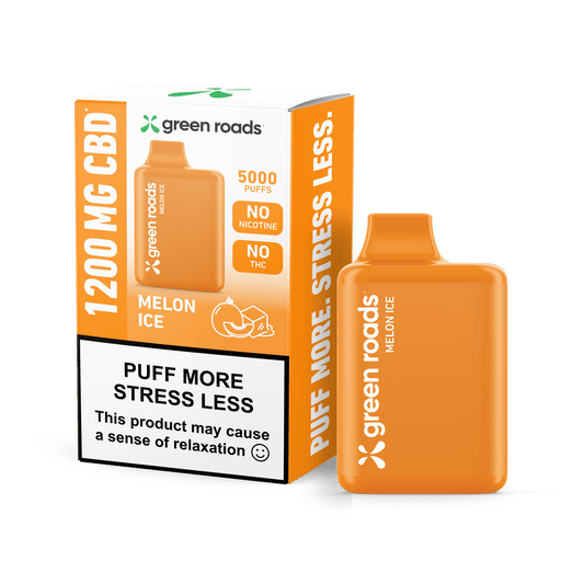 Green Roads CBD Puff Melon Ice - 1200mg