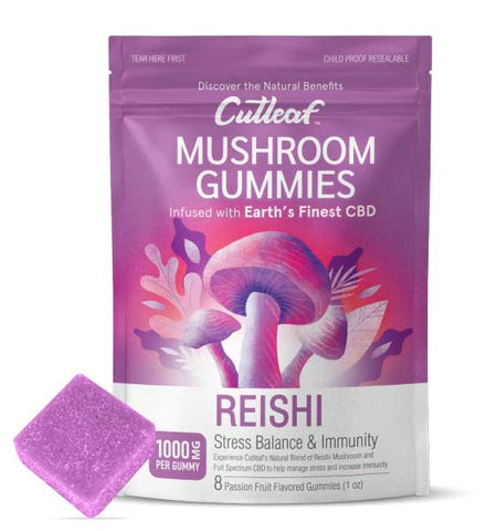 Reishi 1000MG Mushroom Gummies