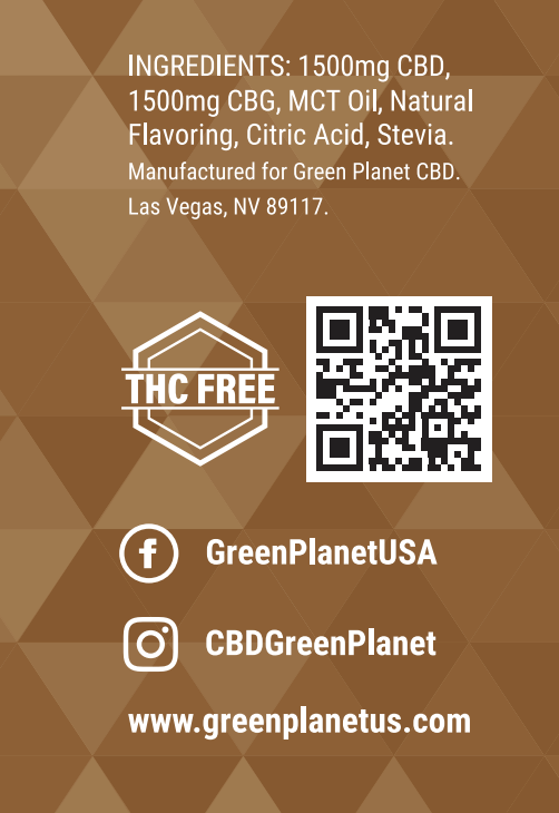 CBD + CBG 3000Mg 50/50 Mix Multi Flavor 60ml