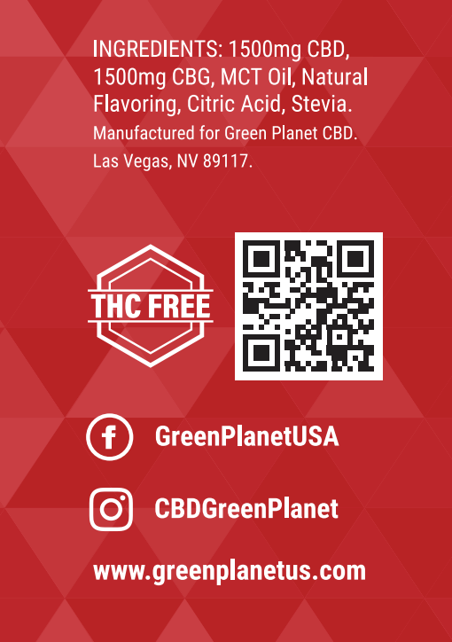 CBD + CBG 3000Mg 50/50 Mix Multi Flavor 60ml