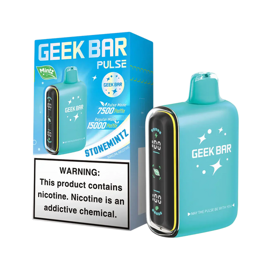 Geek Bar 15k Puffs - Stone Mintz - Green Planet