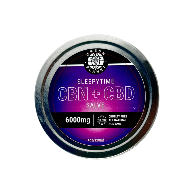 CBN + CBD Salve 6000mg – Green Planet