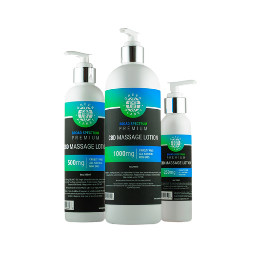 CBD Infused Massage Lotion