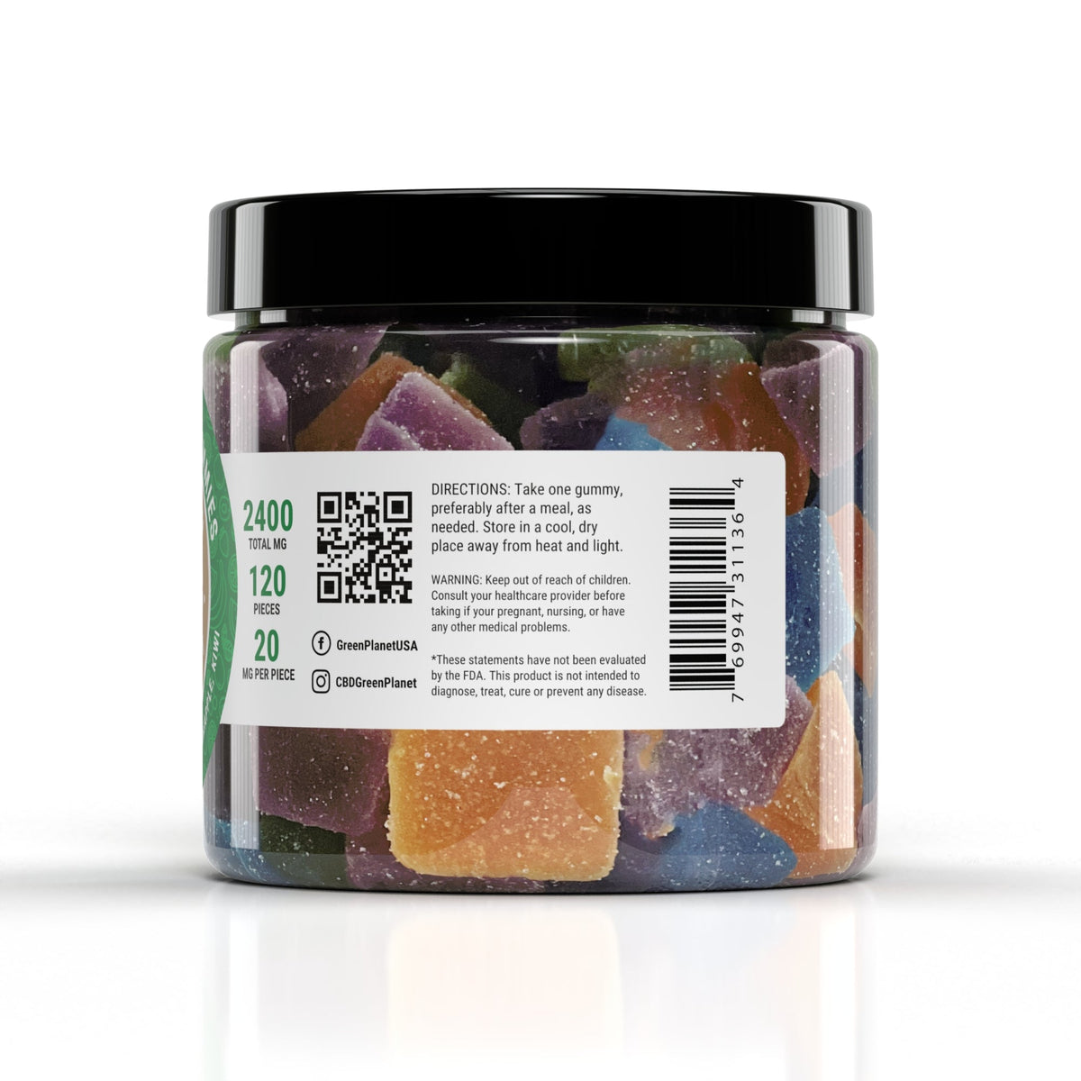 Vegan CBD Gummies no THC