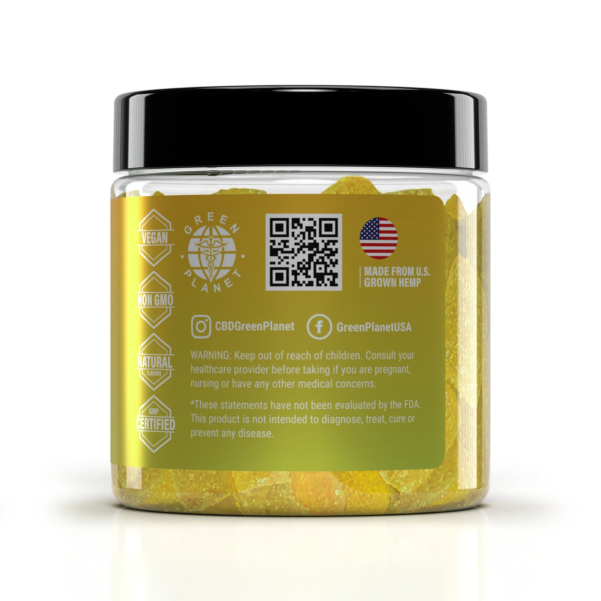 Delta-8 Vegan 55 mg Lemon Flavor