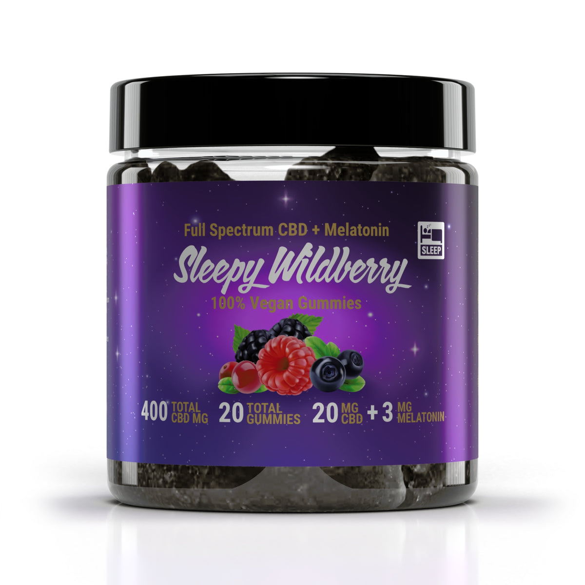 Sleepy WildBerry Gummies 400Mg/800Mg