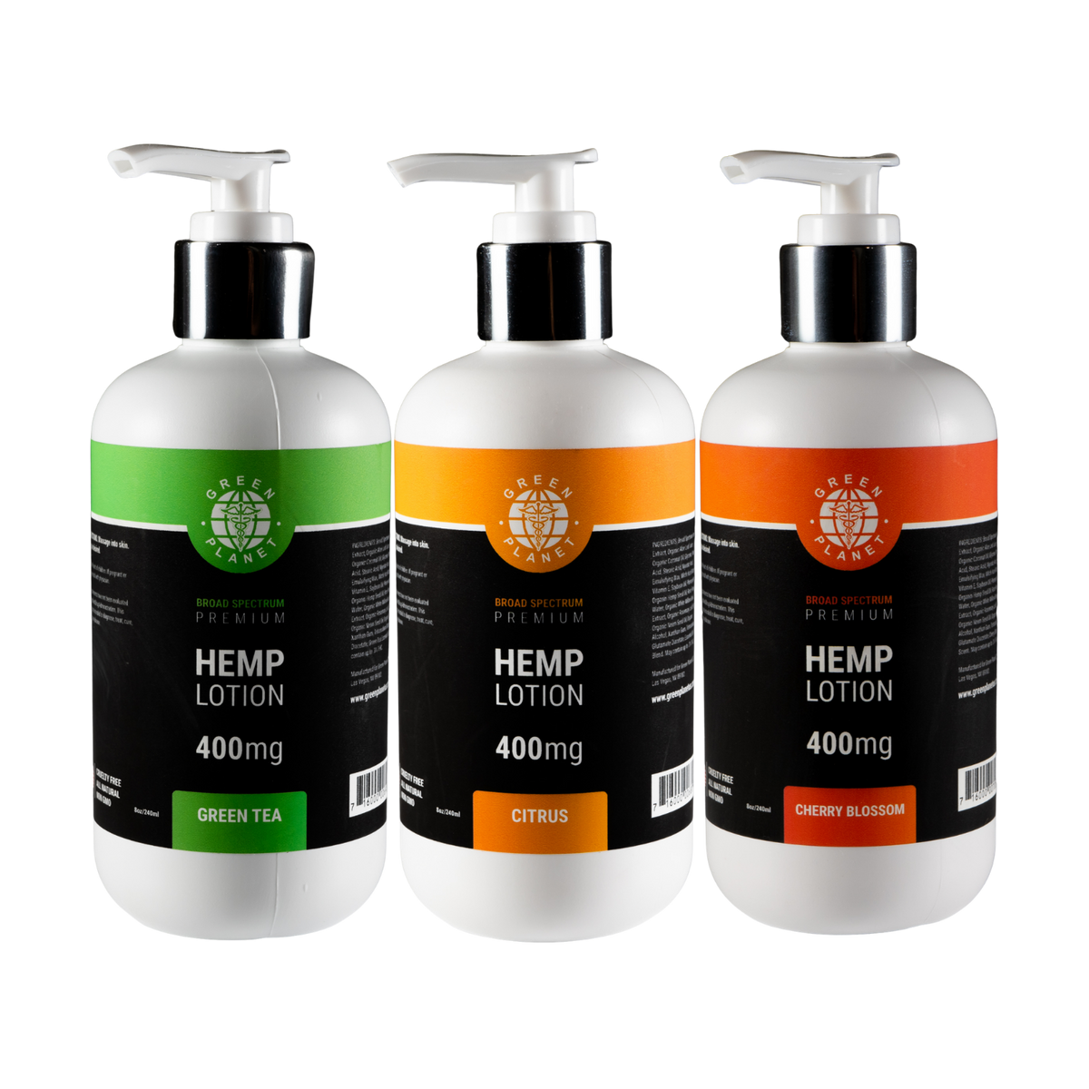 Hemp Infused Body Lotion 400Mg 8Oz