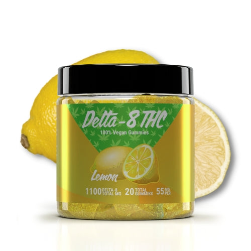 Delta-8 Vegan 55 mg Lemon Flavor