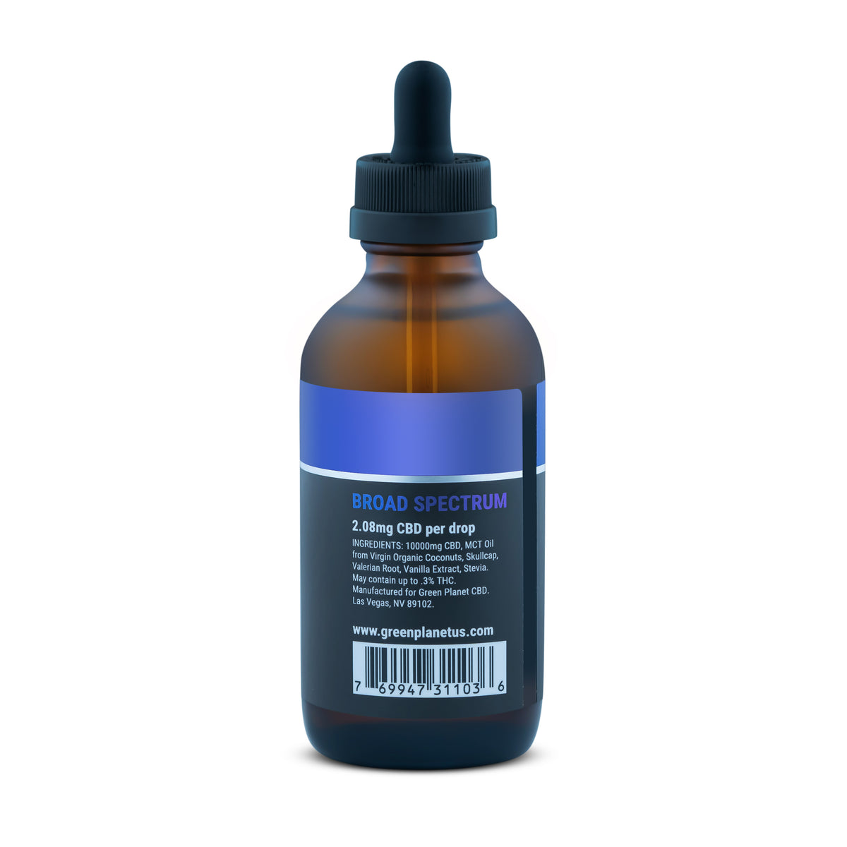 Vanilla PM Night Time Tincture 10,000MG