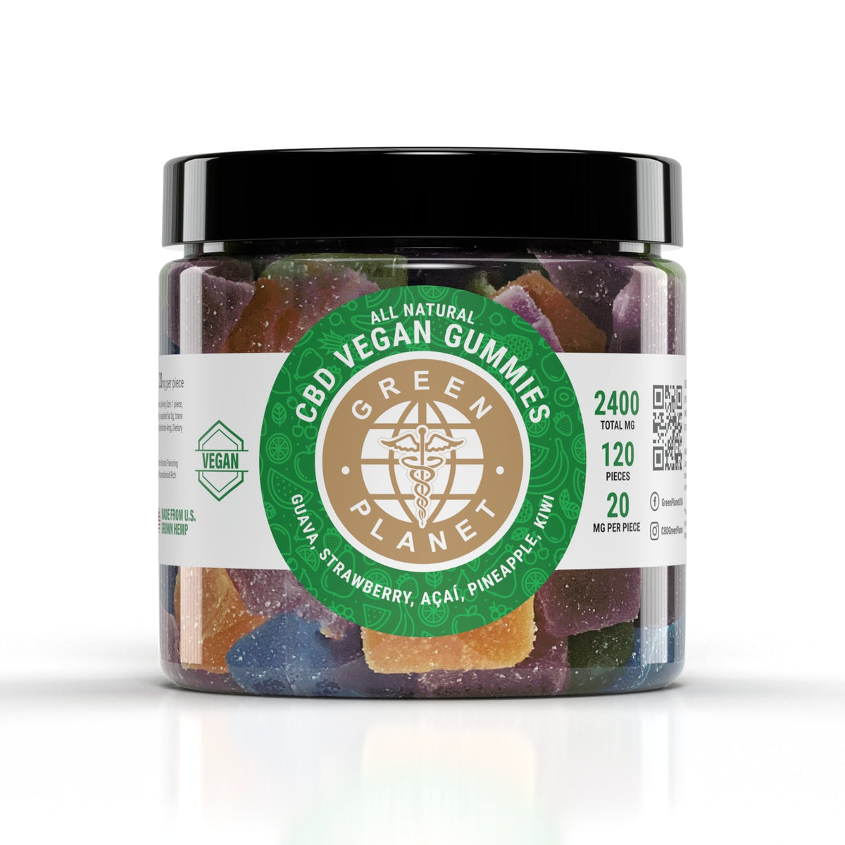 Vegan CBD Gummies no THC