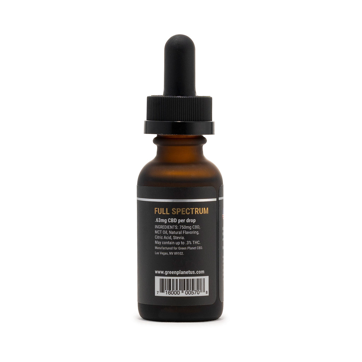 Full Spectrum Tincture 750/1500Mg Mango Flavor 30ml