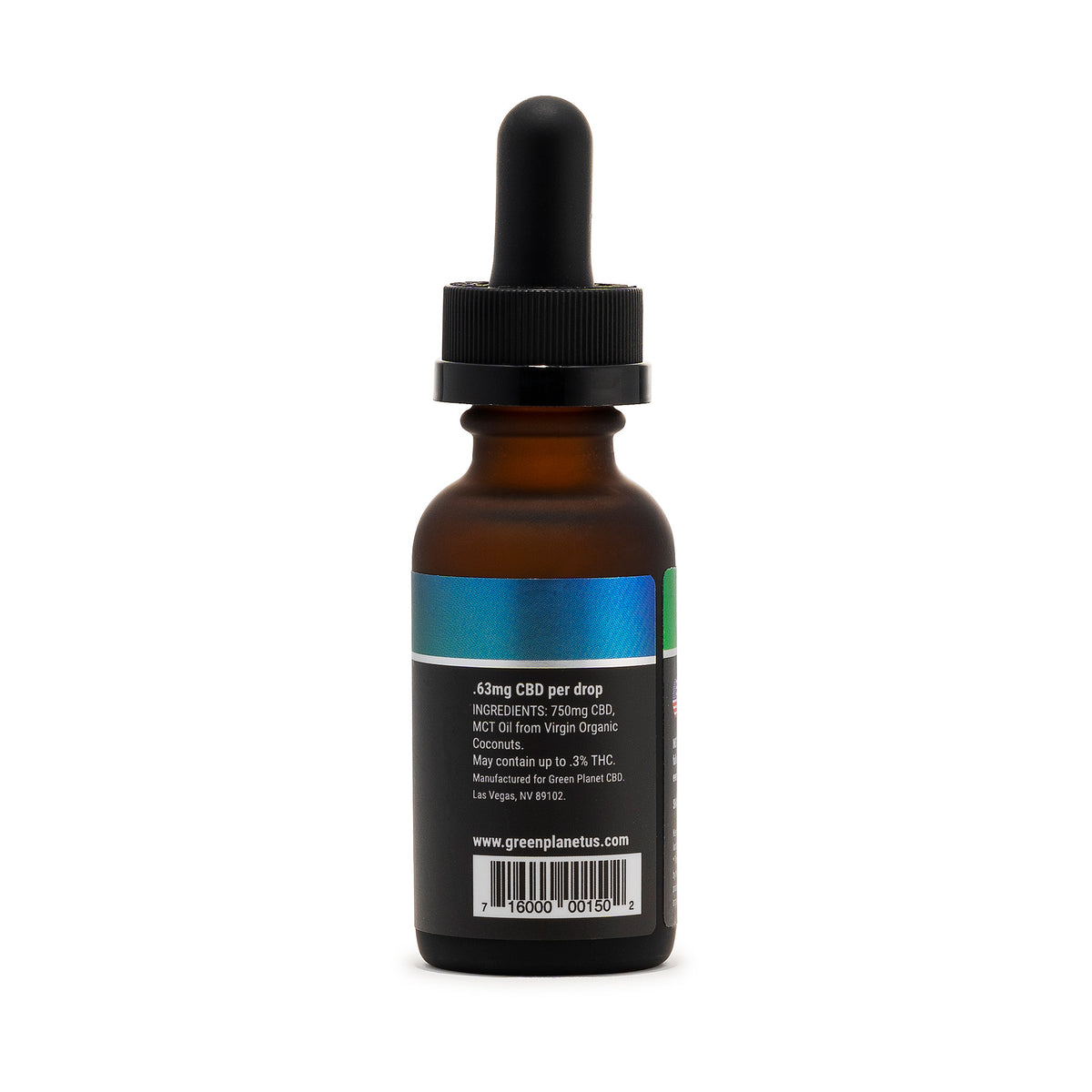 Full Spectrum Tincture 750/1500Mg CBD Natural Flavor 30ml