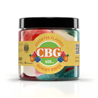 CBG Assorted Rings 600Mg