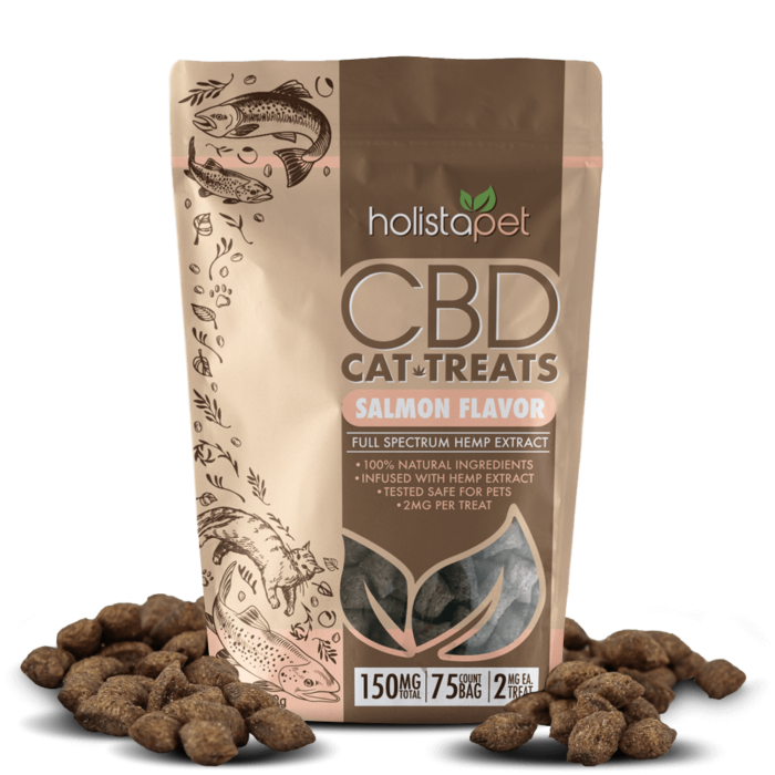 Cat Treats Salmon Flavored 150Mg CBD