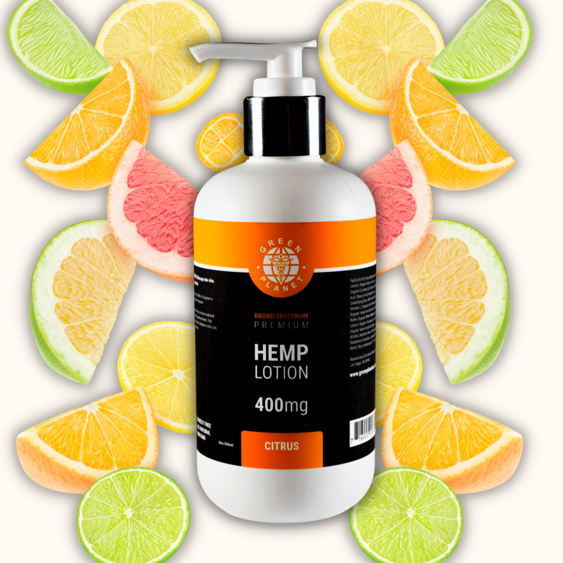 Hemp Infused Body Lotion 400Mg