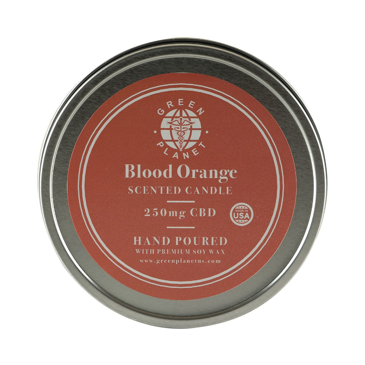 Aromatherapy CBD Candle Blood Orange