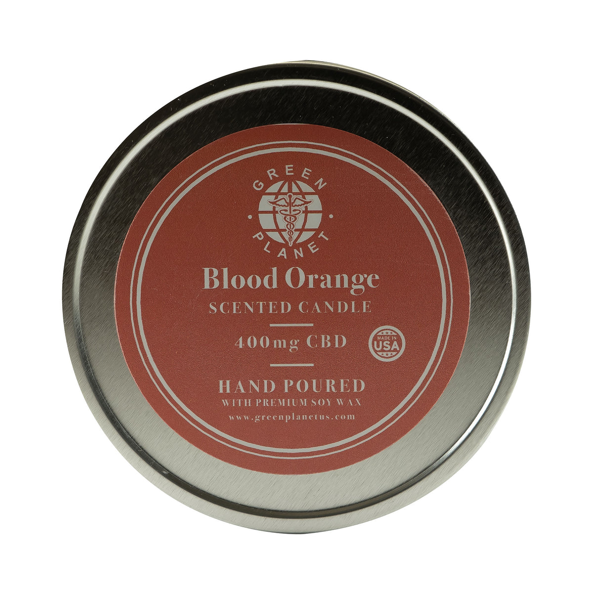 Aromatherapy CBD Candle Blood Orange