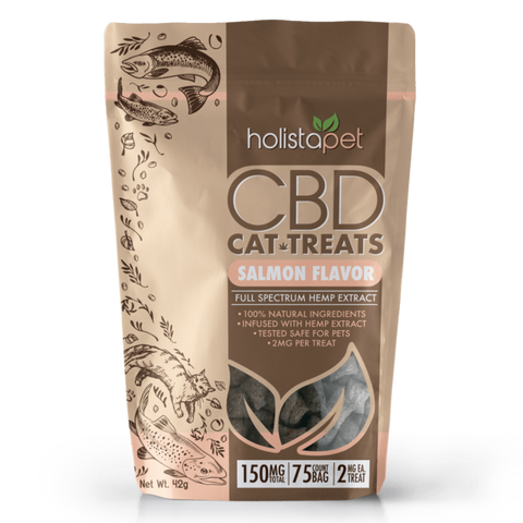 Cat Treats Salmon Flavored 150Mg CBD